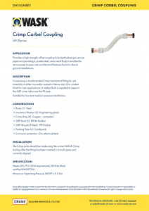 Crimp Corbel Coupling