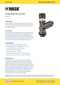 Crimp Side Service Tee