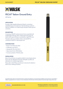 PECAT Below Ground Entry