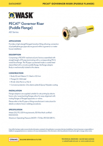 PECAT Governor Riser Puddle Flange
