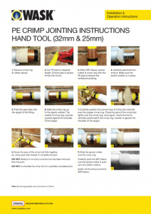 PE Crimp Joining Instructions