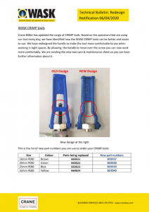 Crimp tool technical bulletin
