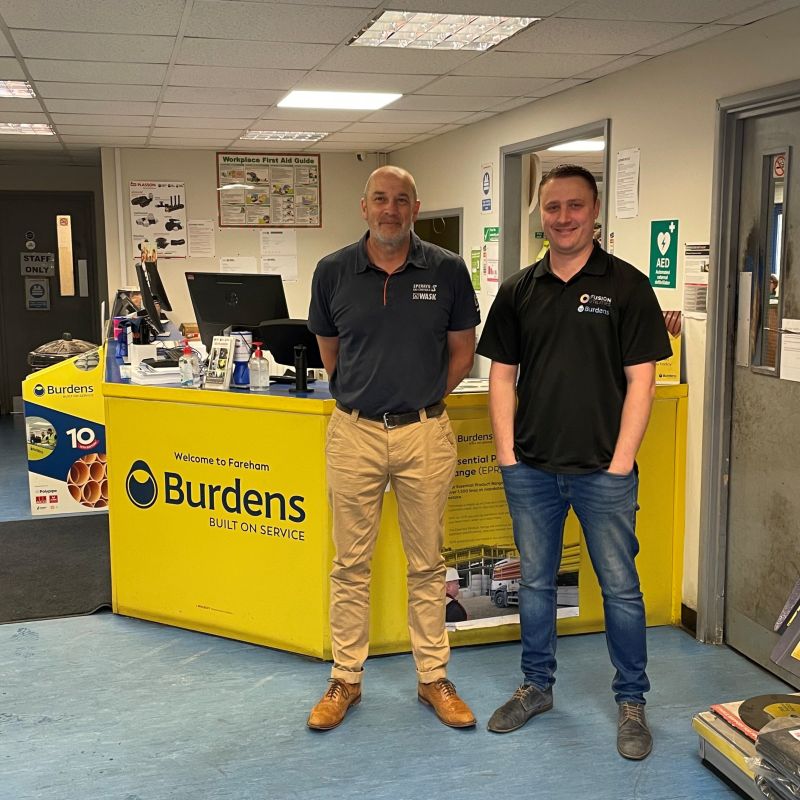 WASK catching up with Burdens / Fusion Utilities team 