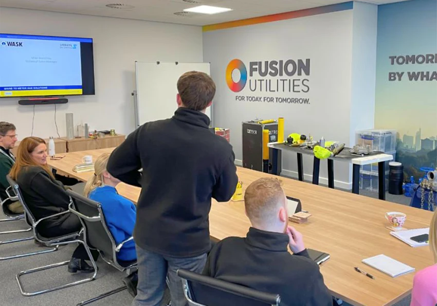 Fusion Utilities receiving specialist WASK training